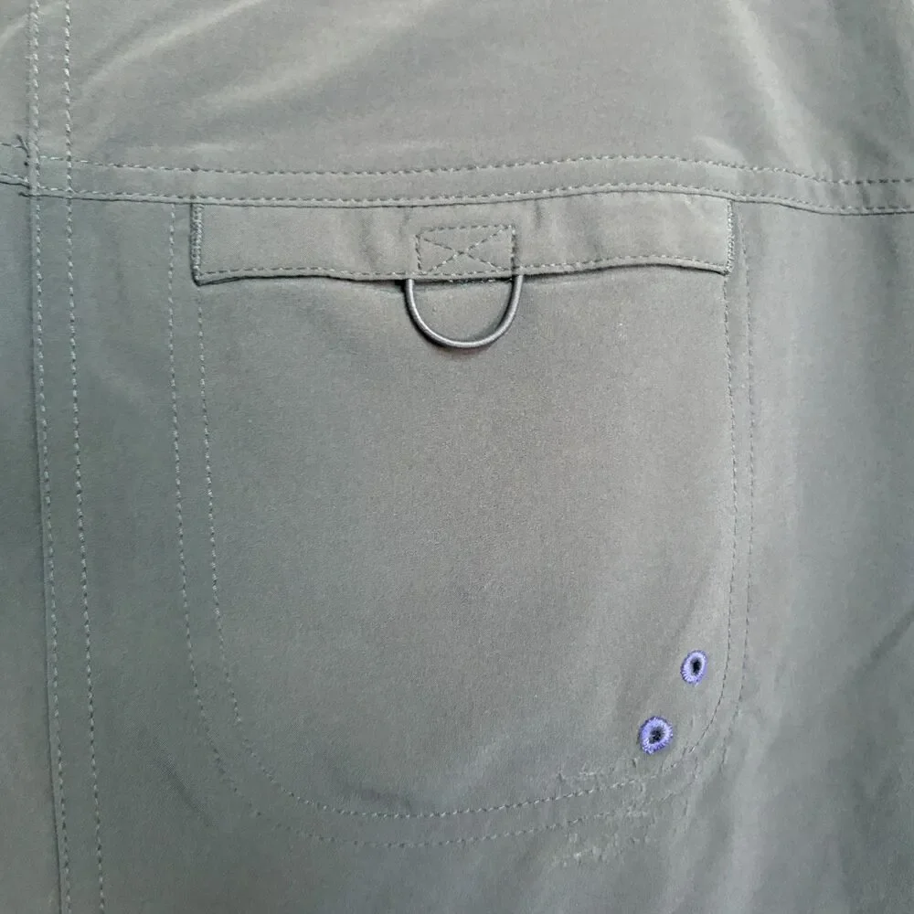 Title Nine Rogue Skort Gray Hiking Athletic Gorpcore Pickleball Outdoors Size 4